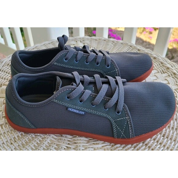 Hobibear Unisex Minimalist Barefoot Running Walking Shoes Gray Mens 10, Women 12 main image 9